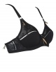 AW11 Modern Vintage Feel Padded Vintage Bras (Black)