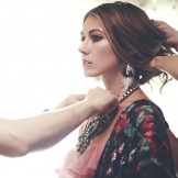 Gino Terribilini photographs Laura Gude wearing Silk Bra