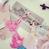 String & Candy Floss bits and bobs, pic by Kirsty Doll